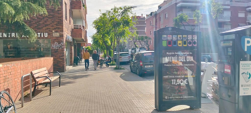 Ecomupi publicitari a Vilasssar de Mar