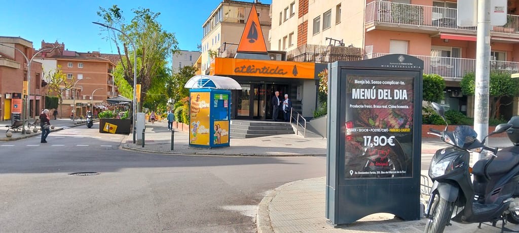 Ecomupi publicitari a Vilasssar de Mar