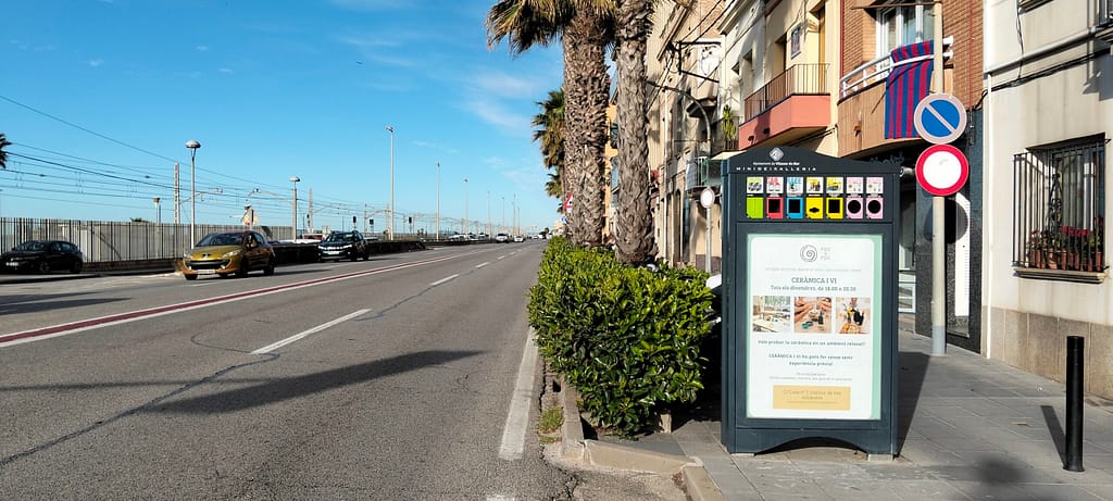 Ecomupi publicitari a Vilasssar de Mar